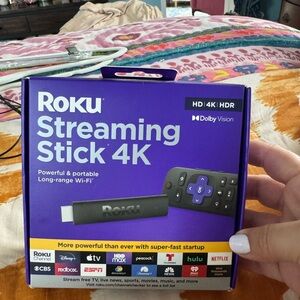 Roku Streaming Stick 4K with Remote